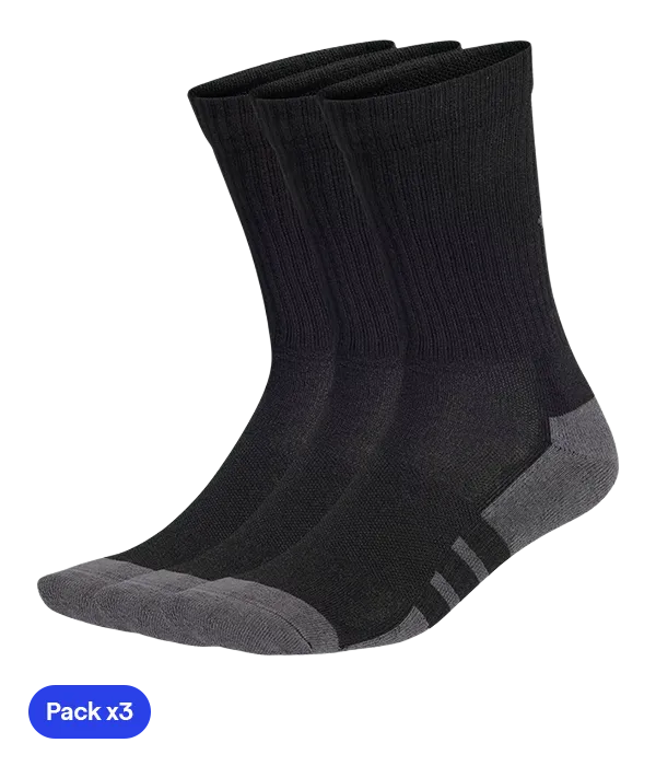 Adidas Calcetines Adidas Largos Crew Sock Negro/Blanco
