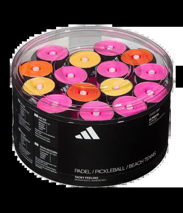 Adidas Perforated Multicolor Overgrips Drum (x45)