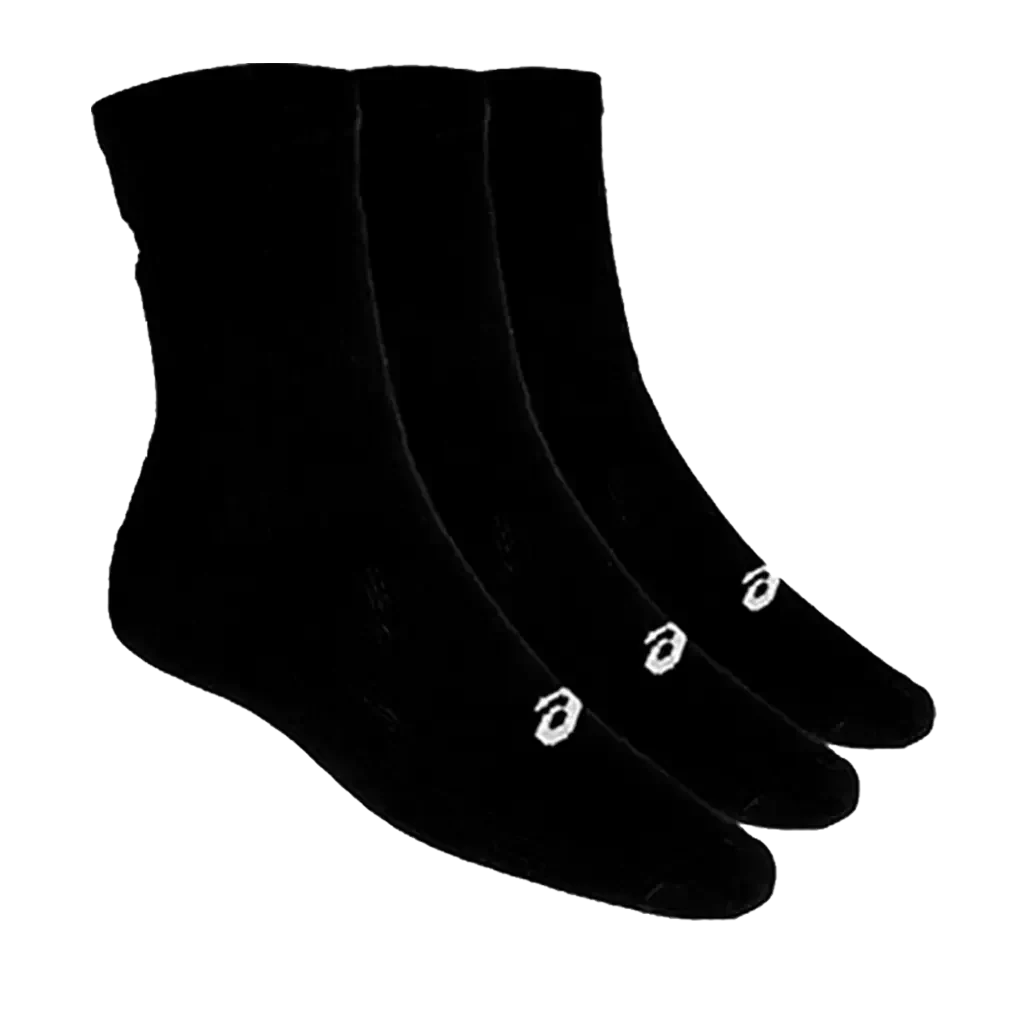 Asics Padel Calcetines Asics Crew (Pack X3) Negro