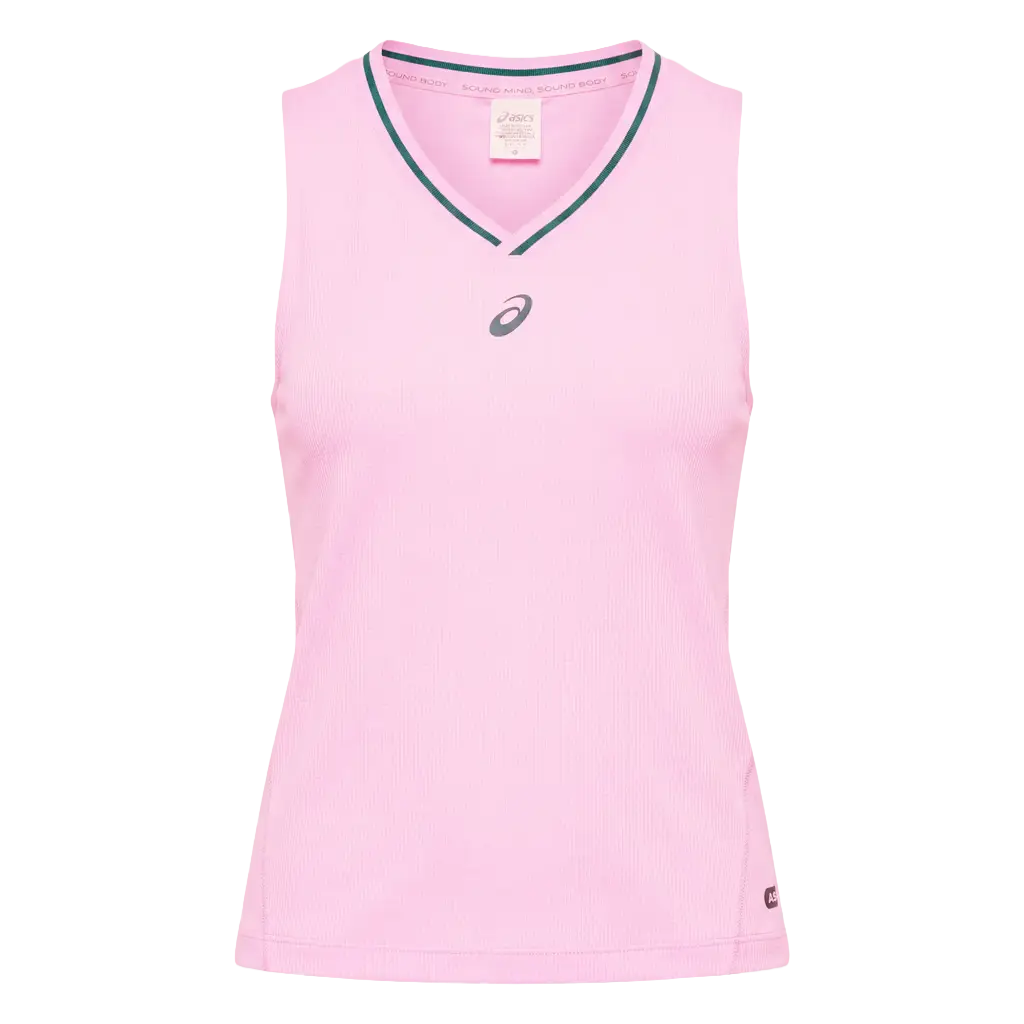 Asics Padel Camiseta Asics Court Sleeveless Bubblegum Woman 2026