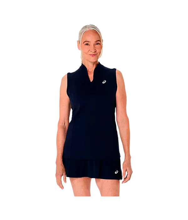 Asics Padel Camiseta Asics Court Tank Mujer Midnight