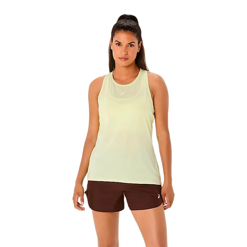 Asics Padel Camiseta Asics Nagino Run Ajustable Amarillo Mujer 2026