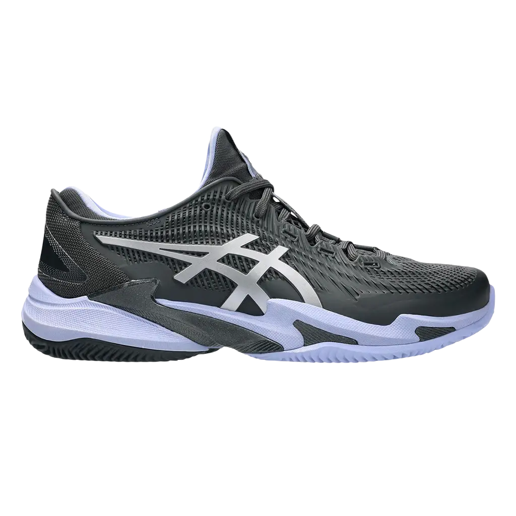 Asics Padel Zapatillas Asics Court FF 3 Clay Night Energy Graphite Grey/Pure Silver 2026