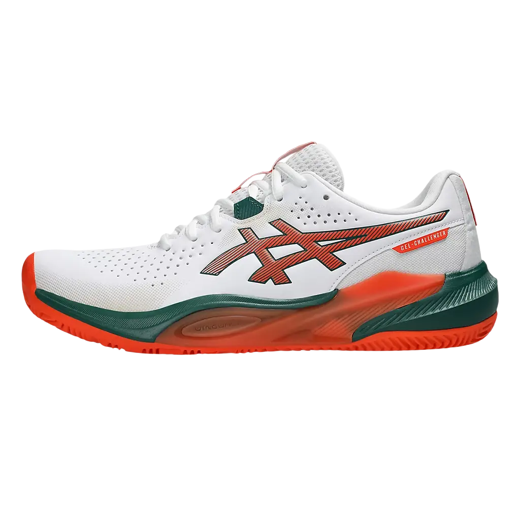 Asics Padel Zapatillas Asics Gel-Challenger 15 White/Energy Orange 2026