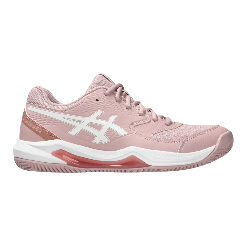 Asics Padel Zapatillas Asics Gel-Dedicate 8 Clay Women Morganite/White 2026