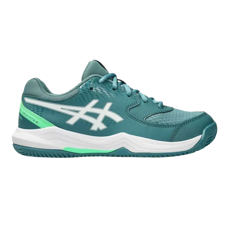 Asics Padel Zapatillas Asics Gel-Dedicate 8 Padel GS Misty Pine/White 2026 Kids