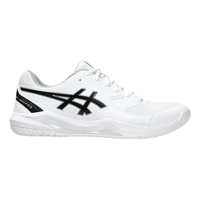 Asics Padel Zapatillas Asics Gel-Dedicate 8 White/Black 2026