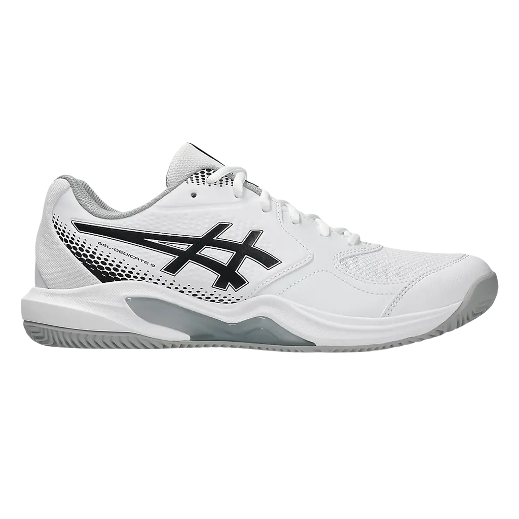 Asics Padel Zapatillas Asics Gel-Dedicate 9 White/Black 2026
