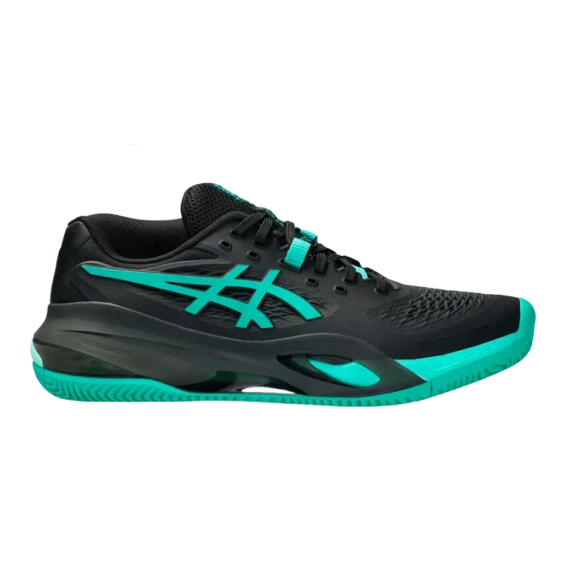 Asics Padel Zapatillas Asics Gel-Resolution X Clay Black/Aurora Green 2026