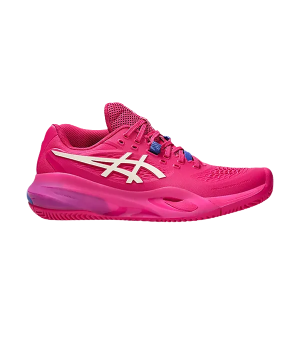 Asics Padel Zapatillas Asics Gel-Resolution X Clay Bright Rose/Cream Mujer