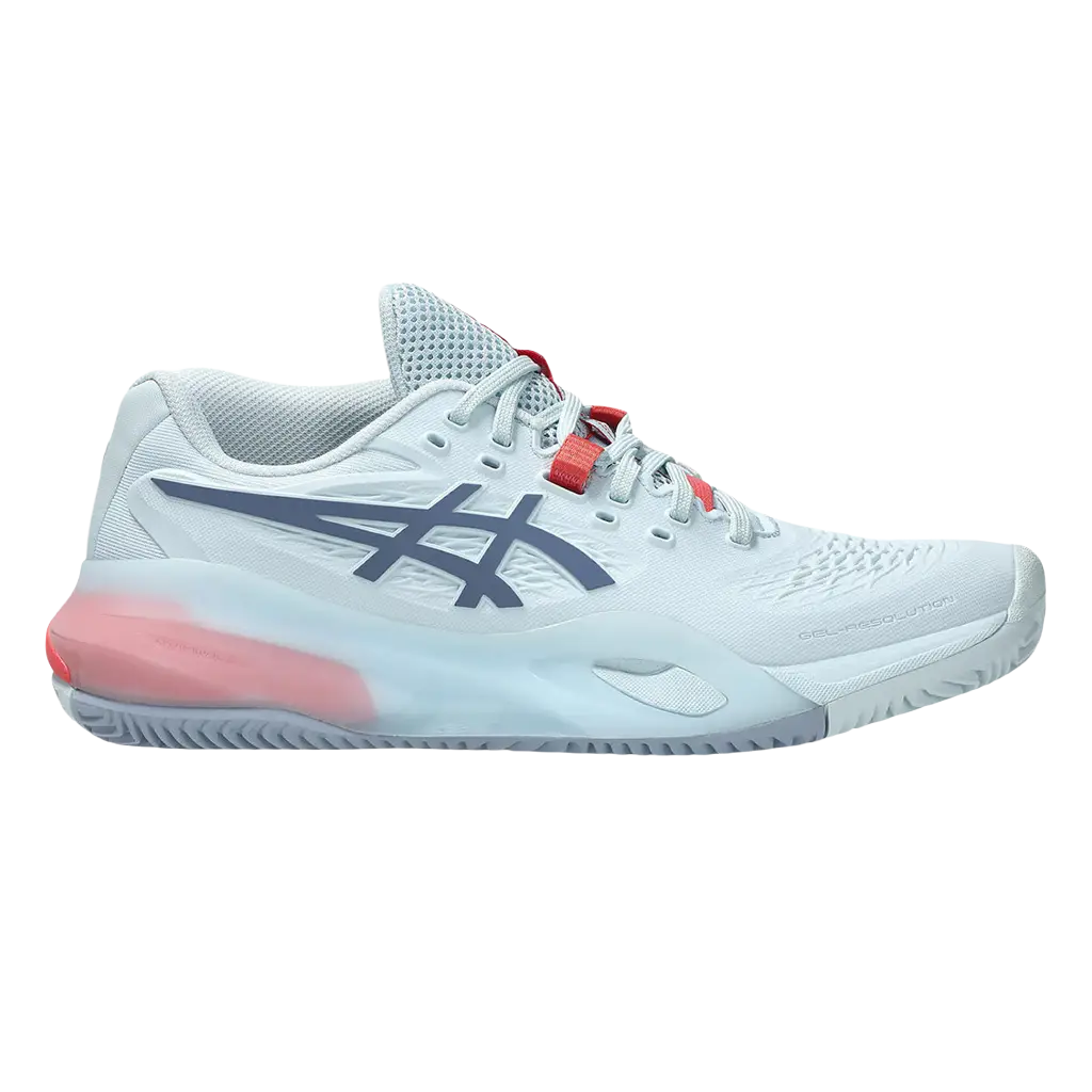 Asics Padel Zapatillas Asics Gel-Resolution X Clay Mujer Sky / Grey Blue