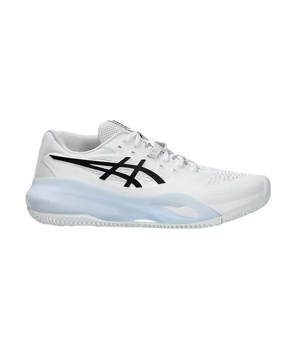 Asics Padel Zapatillas Asics Gel-Resolution X Clay White/Black