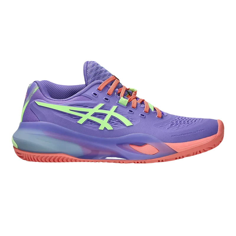 Asics Padel Zapatillas Asics Gel-Resolution X Padel Amethyst/Illuminate Green 2026