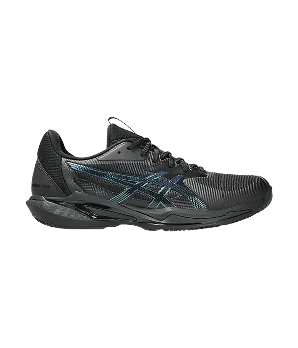 Asics Padel Zapatillas Asics Solution Speed FF 3 Clay Night Energy Black/Prism Blue