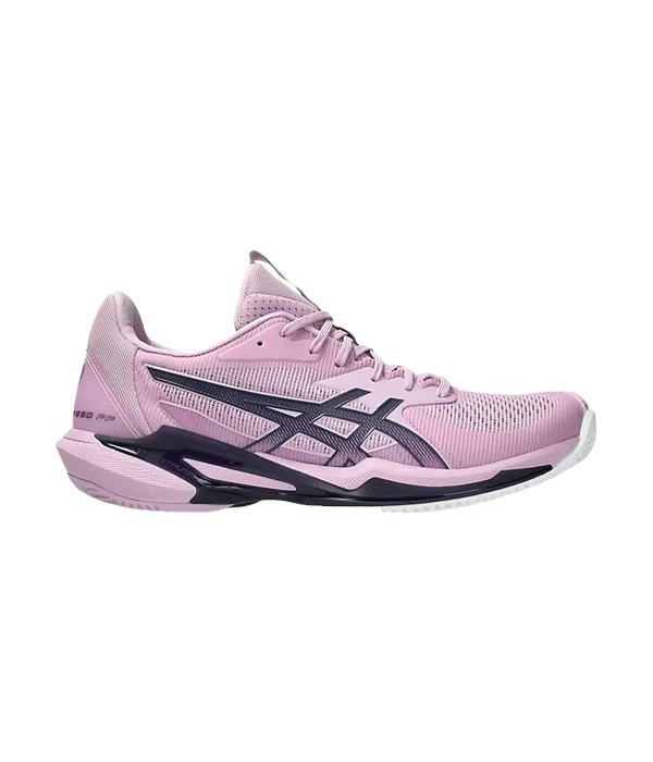 Asics Padel Zapatillas Asics Solution Speed FF 3 Clay Mujer Light Ube/Indigo Fog
