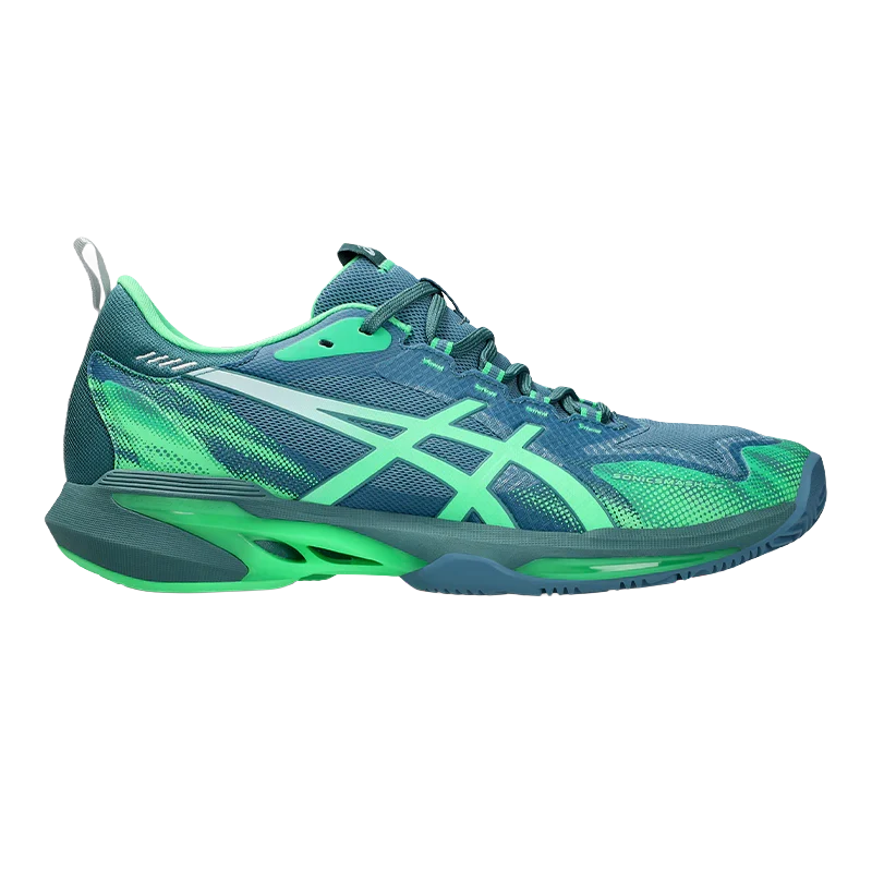 Asics Padel Zapatillas Asics SonicSmash FF Saba Blue/ Vital Green 2026