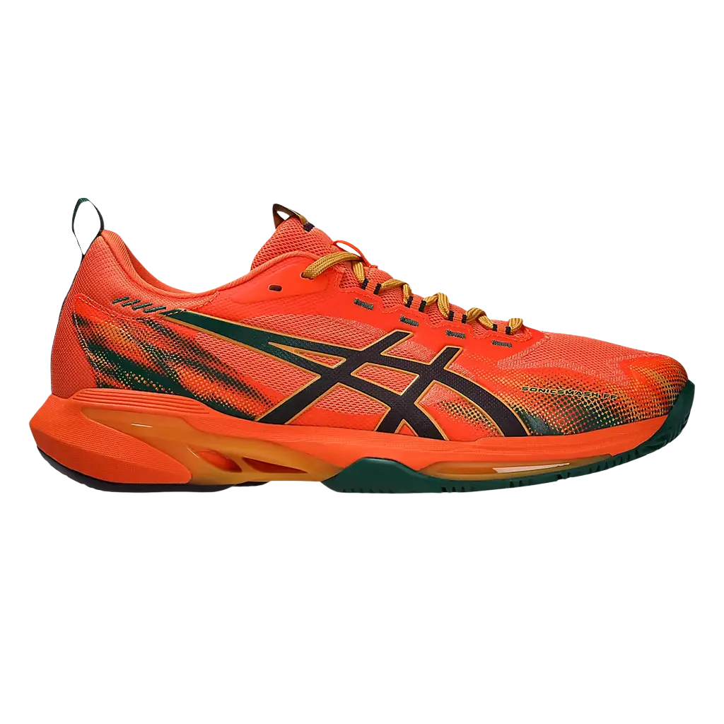 Asics Padel Zapatillas Asics Sonicsmash FF Energy Orange/Dark Auberigne 2026