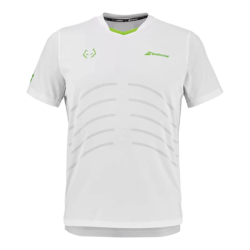 Babolat Camiseta Babolat Réplica White/White 2026 J. Lebrón