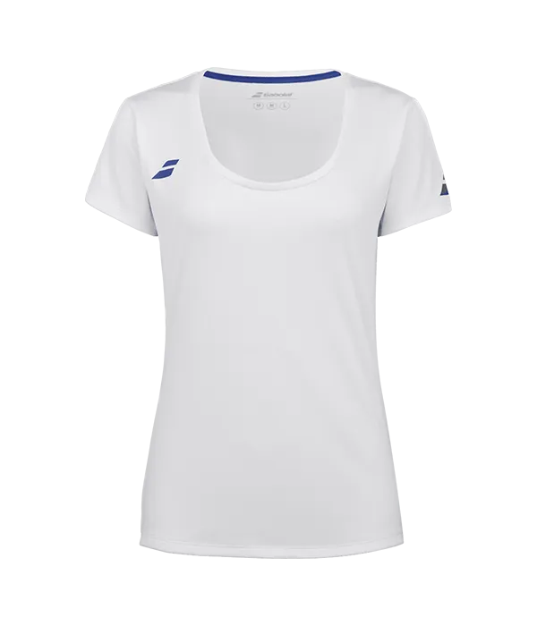 Babolat Camiseta Babolat Cap Sleeve Top Mujer Blanco