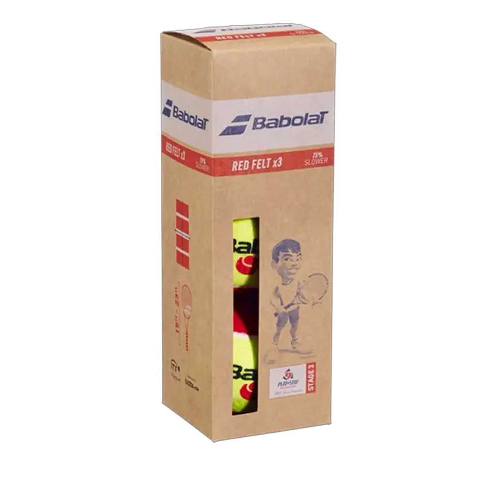 Babolat Pelotas Babolat Stage 3 Red Felt Minitenis