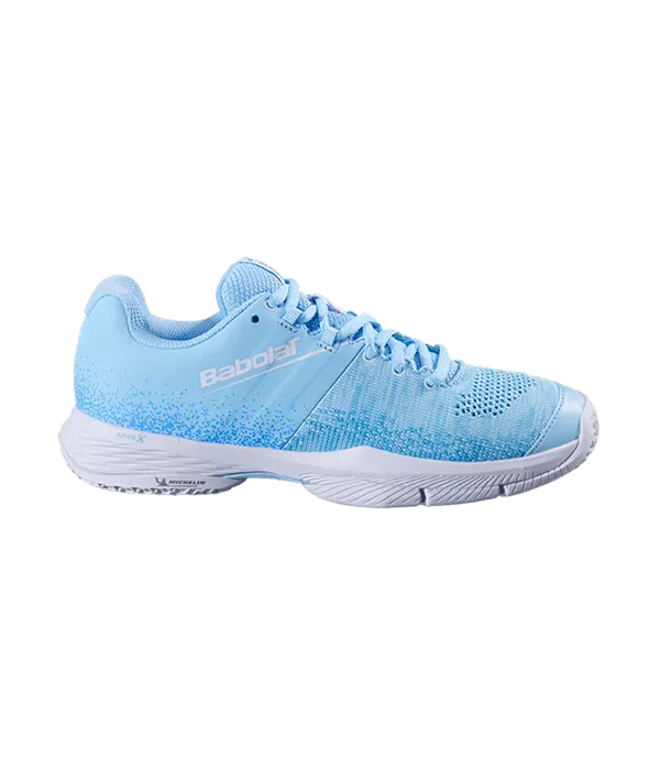 Babolat Zapatillas Babolat Sensa Sky Blue/Tigerlily Mujer