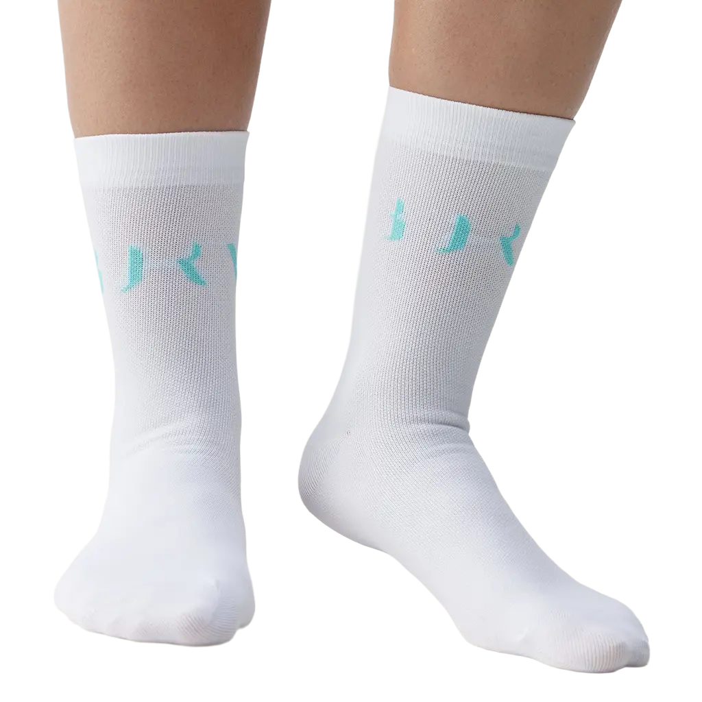 Born living yoga Calcetines Born Living Yoga Acari White/Miami Green