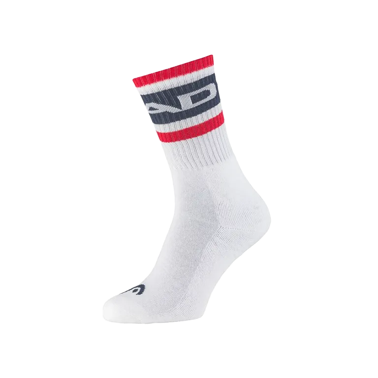 Head Calcetines Head Long Crew Blanco