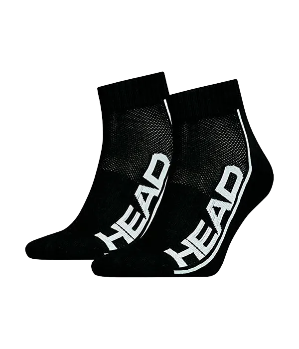 Head Calcetines Head Performance Quarter Negro (Pack x2)