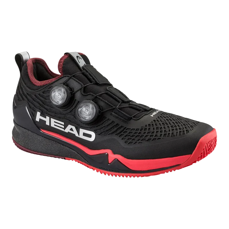 Head Zapatillas Head Endure Pro Boa Clay Black/Red 2026