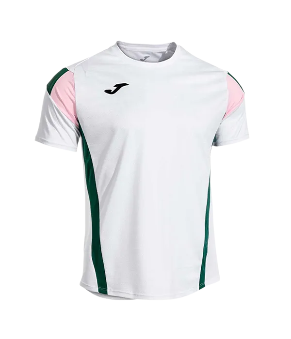 Joma Camiseta Joma Montreal Blanco/Verde/Rosa