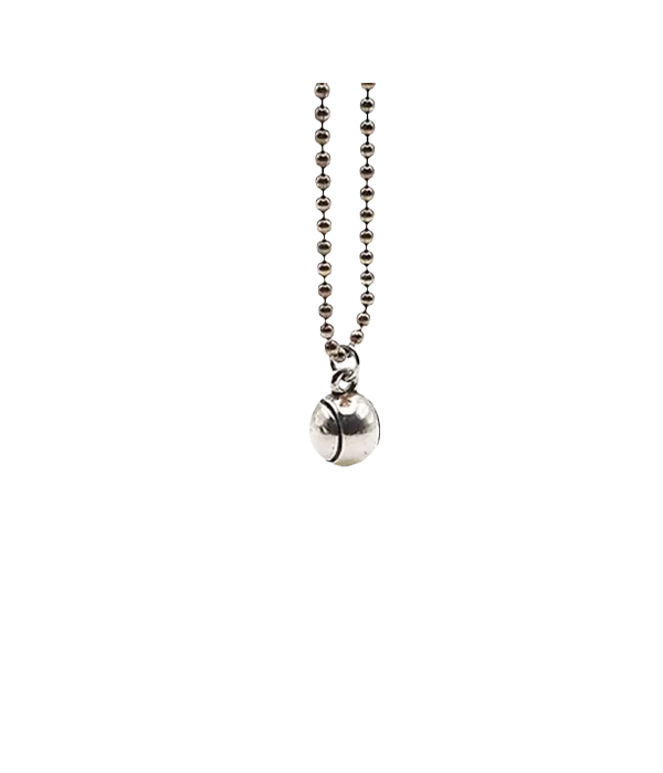 Joyas Colgante VdP Pelota Grande en Plata