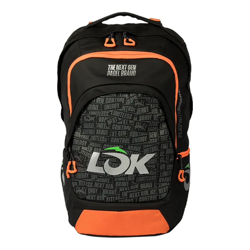 LOK Mochila LOK Maxx Gen 2 Black/Orange 2026