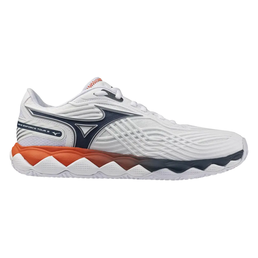 Mizuno Zapatillas Mizuno Wave Enforce Tour 2 CC Blanco/Rojo 2026