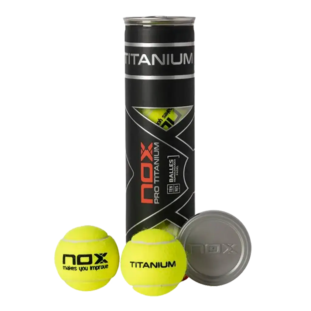 Nox Bote de Pelotas Nox Pro Titanium (x4)