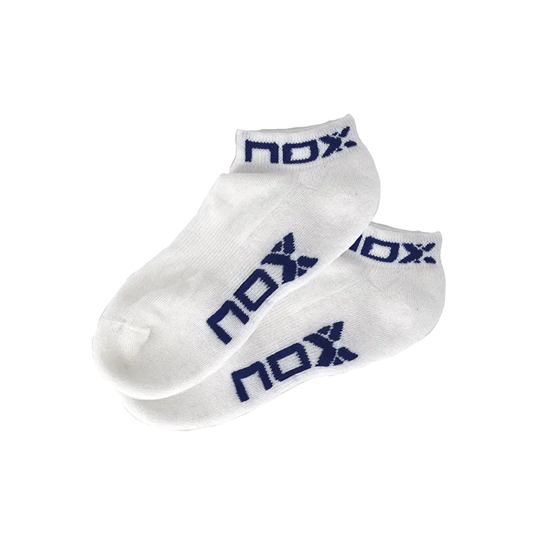 Nox Calcetines Nox Pinkies Blanco/Azul Mujer