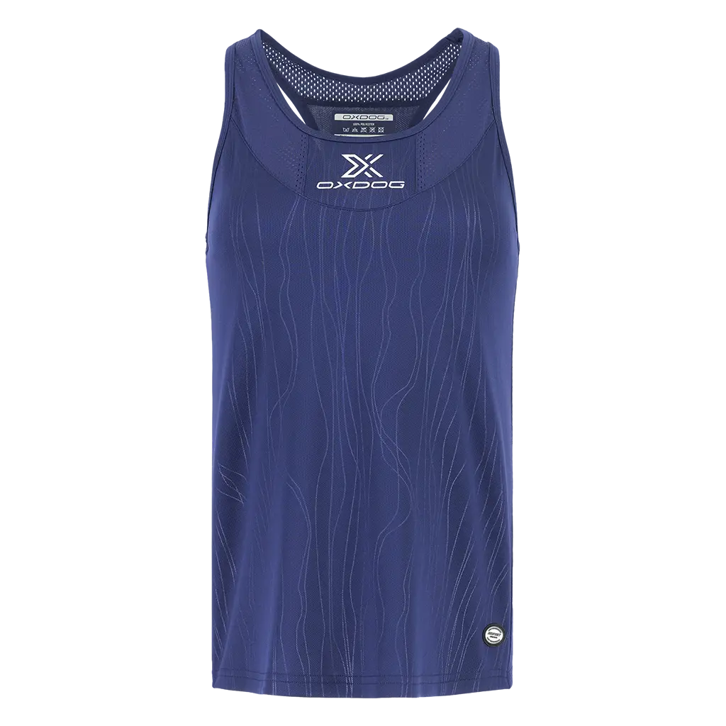 Oxdog Camiseta Oxdog Tiebreak Mujer Azul Marino