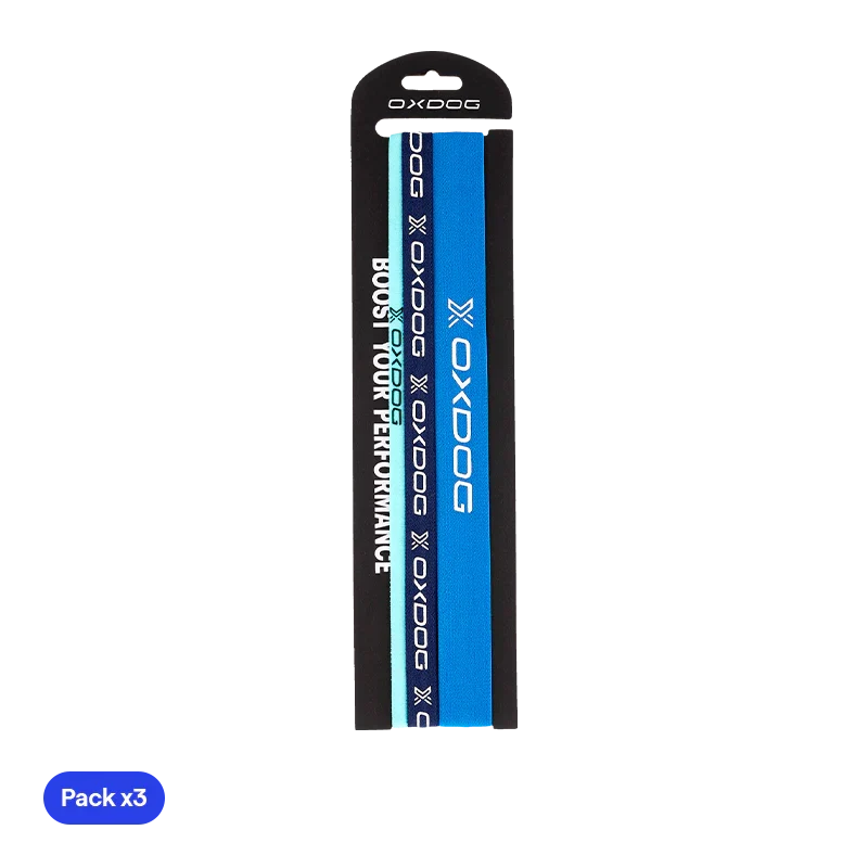 Oxdog Cintas de Pelo Oxdog Azul (Pack x3)