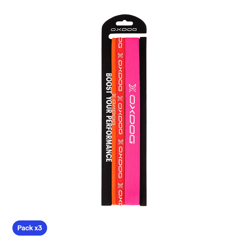 Oxdog Cintas de Pelo Oxdog Naranja (Pack x3)