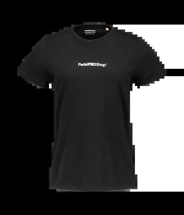 PadelPROShop Black Women's Cotton T-Shirt