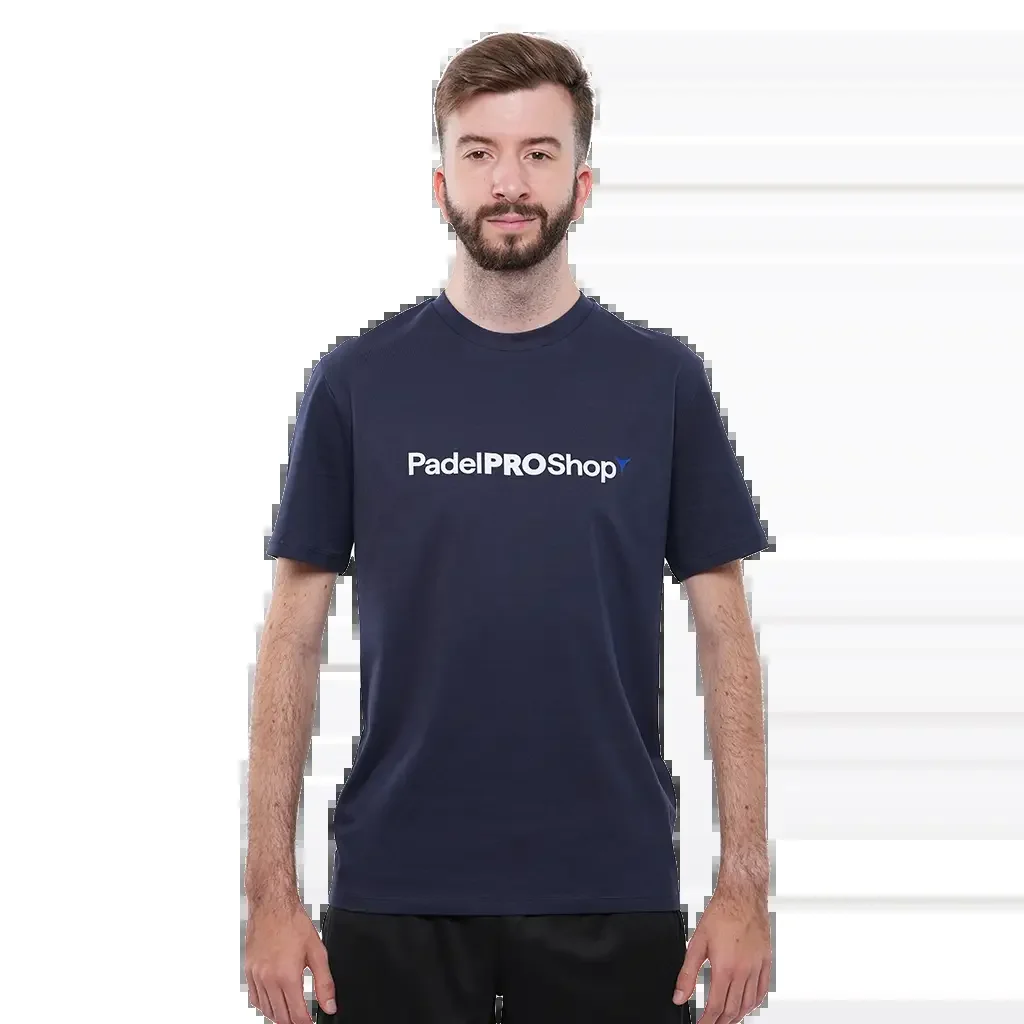 PadelPROShop Navy Blue Cotton T-Shirt