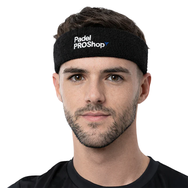 PadelPROShop Cinta de algodón PadelPROShop Negra