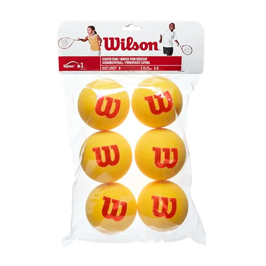 Wilson Pelotas Wilson Tour Foam Tenis (Pack x6)