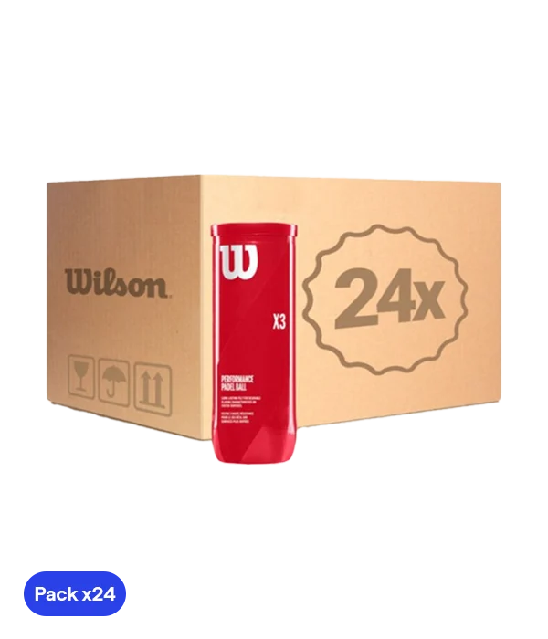 Wilson Cajón Pelotas Wilson Padel (Pack x24)
