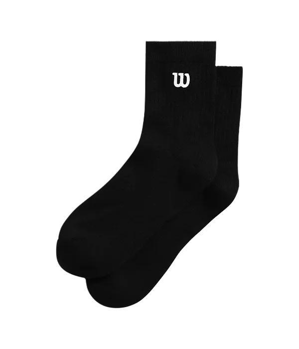 Wilson Calcetines Wilson Quarter Top Bright Black 2025
