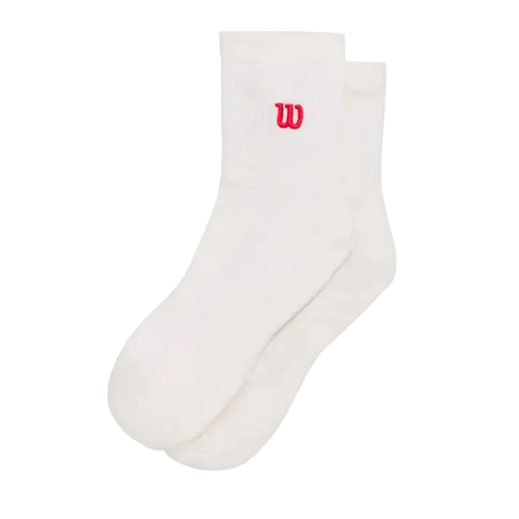 Wilson Calcetines Wilson Quarter Top Bright White (Pack x3) 2025
